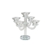 Candelabro Romimex Transparente Vidro 20 x 24 x 20 cm