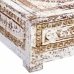 Jewelry box Alexandra House Living White Grey Mango wood 19 x 10 x 19 cm