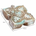 Jewelry box Alexandra House Living Blue Grey Mango wood