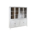 Display Stand Home ESPRIT Hvid Krystal Mangotræ 200 x 45 x 230 cm