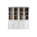 Display Stand Home ESPRIT Hvid Krystal Mangotræ 200 x 45 x 230 cm