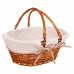 Cesta de Piquenique Alexandra House Living vime Madeira de salgueiro 40 x 32 x 17 cm