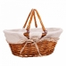 Cesta de Piquenique Alexandra House Living vime Madeira de salgueiro 40 x 32 x 17 cm