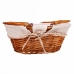 Panier de Pique-Nique Alexandra House Living osier Bois de saule 40 x 32 x 17 cm