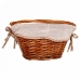 Panier de Pique-Nique Alexandra House Living osier Bois de saule 40 x 32 x 17 cm