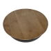 Sett med 2 bord Home ESPRIT Metall Treverk av mangotre 60 x 60 x 28 cm