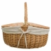 Cestino da Picnic Alexandra House Living vimini Legno di salice 32 x 37 x 41 cm Naturale