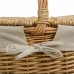 Cestino da Picnic Alexandra House Living vimini Legno di salice 37 x 40 x 48 cm Naturale