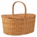 Picknickmand Alexandra House Living vlechtwerk 35 x 38 x 45 cm Natuurlijk