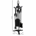 Fireplace Utensils Alexandra House Living Black Iron 19 x 61 x 19 cm