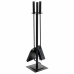 Utensilios para Chimenea Alexandra House Living Negro Hierro 15 x 61 x 15 cm