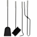 Fireplace Utensils Alexandra House Living Black Iron 16 x 50 x 16 cm