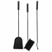 Utensílios para a Lareira Alexandra House Living Preto Ferro 15 x 61 x 15 cm