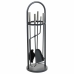 Utensílios para a Lareira Alexandra House Living Preto Ferro 22 x 68 x 22 cm