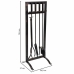 Utensili da Camino Alexandra House Living Nero Ferro 27 x 79 x 30 cm