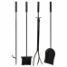 Utensílios para a Lareira Alexandra House Living Preto Ferro 27 x 79 x 30 cm