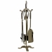 Fireplace Utensils Alexandra House Living Brass Iron 19 x 61 x 19 cm