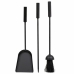 Fireplace Utensils Alexandra House Living Black Iron 15 x 47 x 23 cm