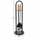 Utensilios para Chimenea Alexandra House Living Negro Hierro 20 x 68 x 20 cm