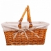 Cesta de Picnic Alexandra House Living Mimbre Madera de sauce 38 x 30 x 17 cm