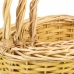 Basket set Alexandra House Living wicker Willow wood Natural 3 Pieces