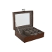 Caja-Joyero Home ESPRIT Marrón Cristal 26 x 20 x 9 cm