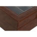 Ehteaegas Home ESPRIT Pruun Kristall 26 x 20 x 9 cm