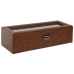 Ehteaegas Home ESPRIT Pruun Kristall 33 x 11,5 x 9 cm