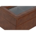 Scatola-Portagioie Home ESPRIT Marrone Cristallo 33 x 11,5 x 9 cm