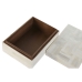 Scatola-Portagioie Home ESPRIT Osso Legno di mango 18 x 13 x 7,7 cm (2 Pezzi)