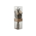 Decoratieve plant Home ESPRIT Kristal Bloem 11 x 11 x 40 cm (3 Stuks)