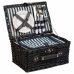 Picnic Basket Alexandra House Living Black wicker