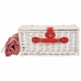 Picnic Basket Alexandra House Living White wicker