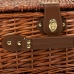 Picnic Basket Alexandra House Living Brown wicker