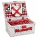 Picnic Basket Alexandra House Living White wicker