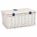 Cesta de Piquenique Alexandra House Living Branco vime