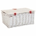 Cestino da Picnic Alexandra House Living Bianco vimini