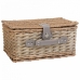 Cesta de Picnic Alexandra House Living Gris Natural Mimbre