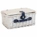 Picnic Basket Alexandra House Living White wicker