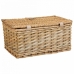 Cesta de Picnic Alexandra House Living Gris Natural Mimbre