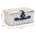 Cestino da Picnic Alexandra House Living Bianco vimini