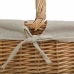 Set de basket Alexandra House Living osier Bois de saule Naturel 3 Pièces