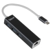 Hub USB-C iggual IGG319253 Crna Siva