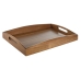 Dienblad Home ESPRIT Natuurlijk Acacia 39,5 x 25,5 x 5,5 cm