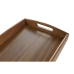 Taca Home ESPRIT Naturalny Drewno akacjowe 39,5 x 25,5 x 5,5 cm