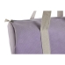 Damväska Home ESPRIT Gul Grå Lila 50 x 26 x 26 cm (3 antal)