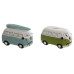 Spaarpot Home ESPRIT Dolomite Bus 16 x 10 x 11 cm (2 Stuks)