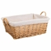 Set of Baskets Alexandra House Living Natural wicker Willow wood 3 Pieces