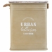 Panier à linge Alexandra House Living Urban Beige Chanvre Métal Bois d'épicéa