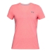 Camiseta de Manga Corta Mujer Under Armour 1289650-819 Rosa (XS)